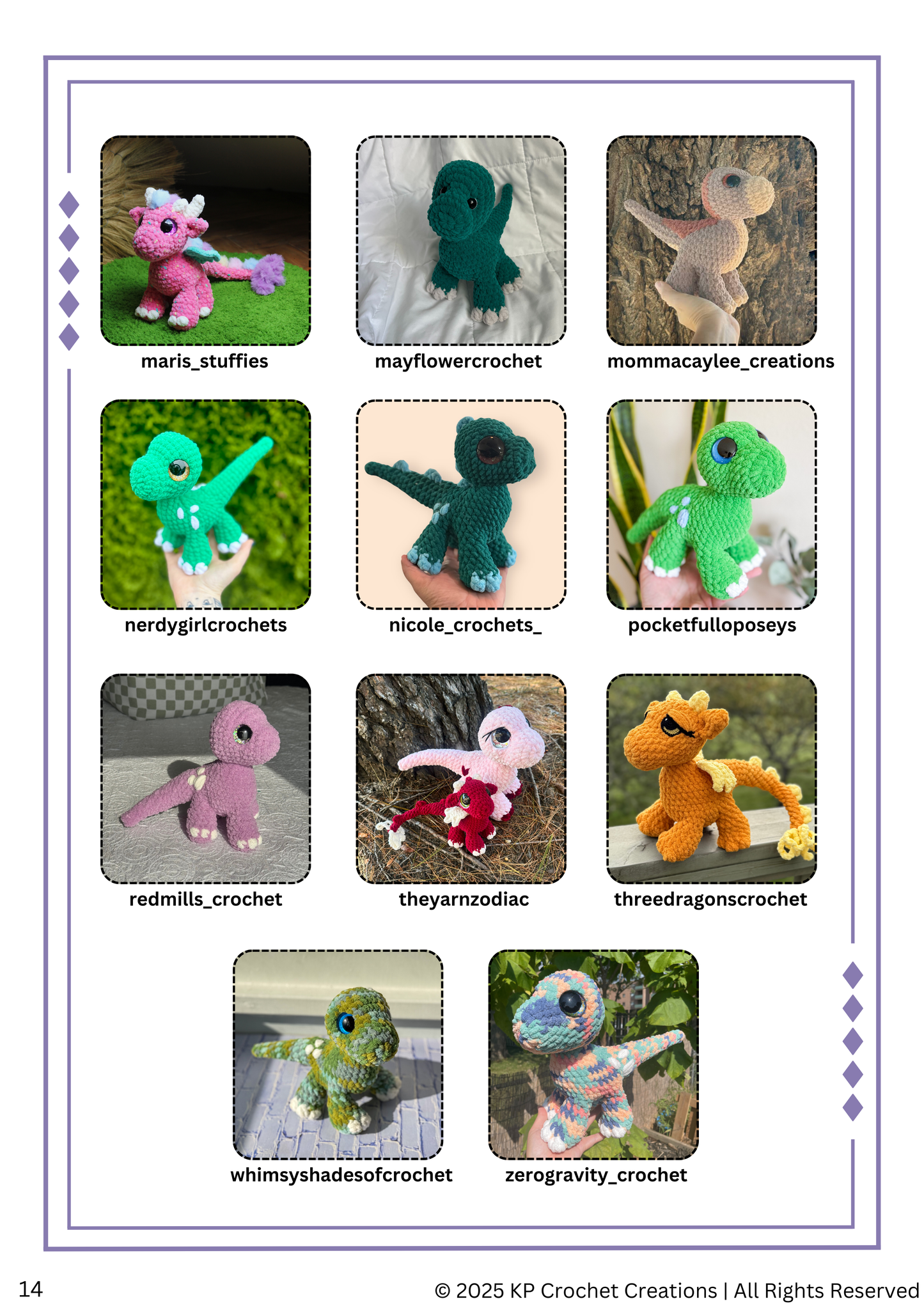 Gus the Baby Dino (and Dragon) 2-in-1 PDF Crochet Pattern