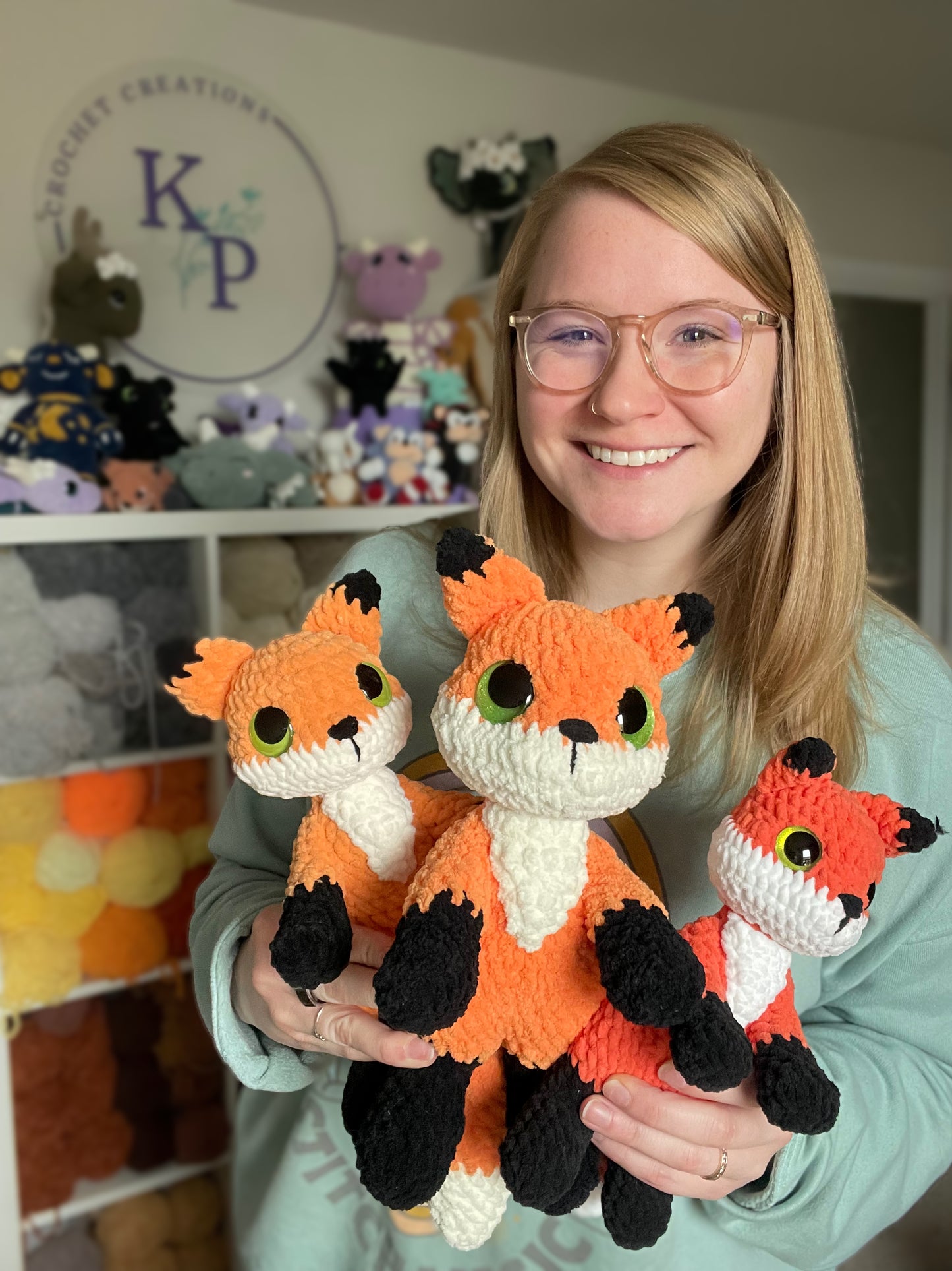 Finnick the Fox PDF Crochet Pattern