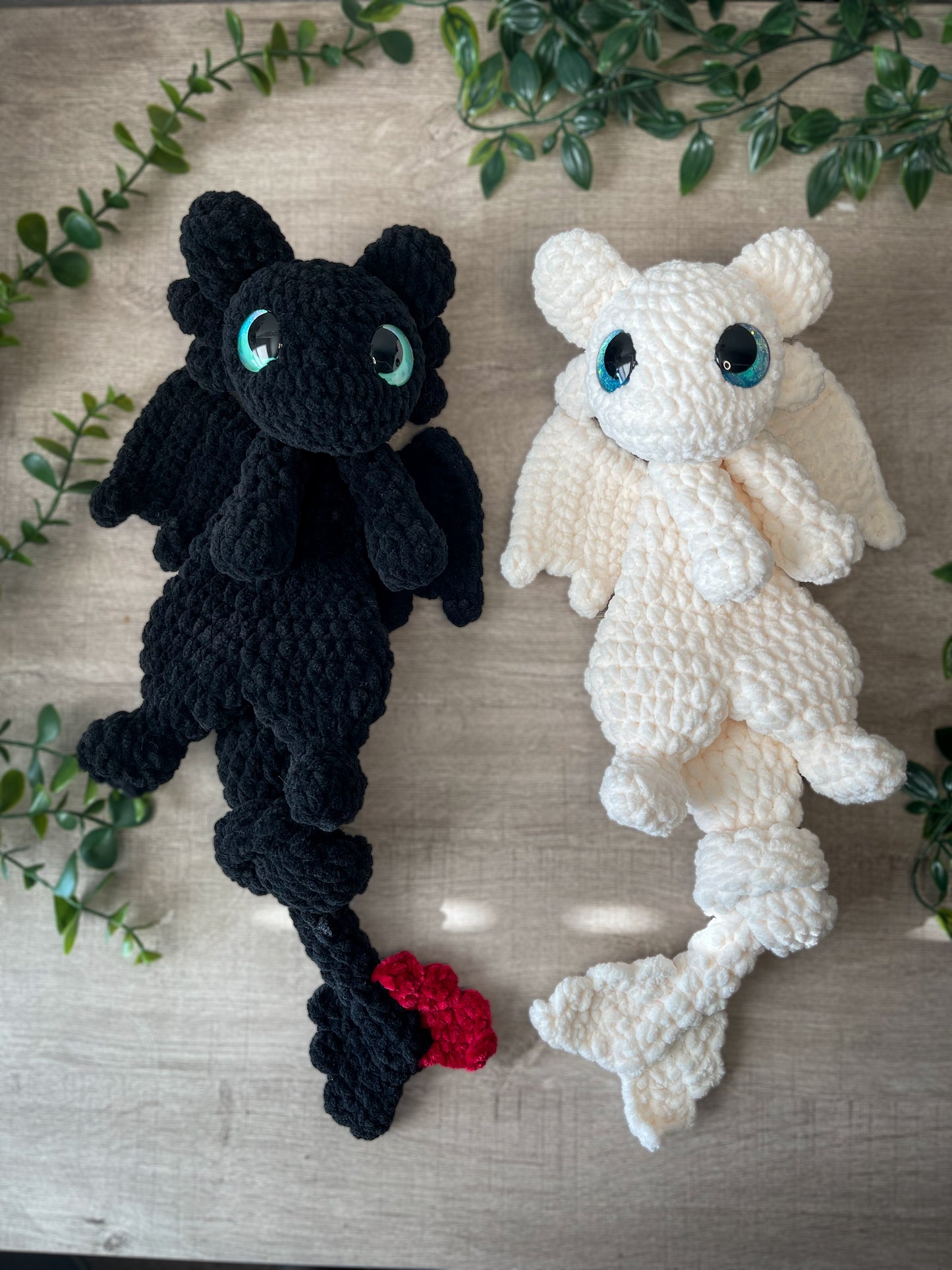 2 Pattern Bundle: Nova the Fury Dragon - Plushie and Snuggler Versions