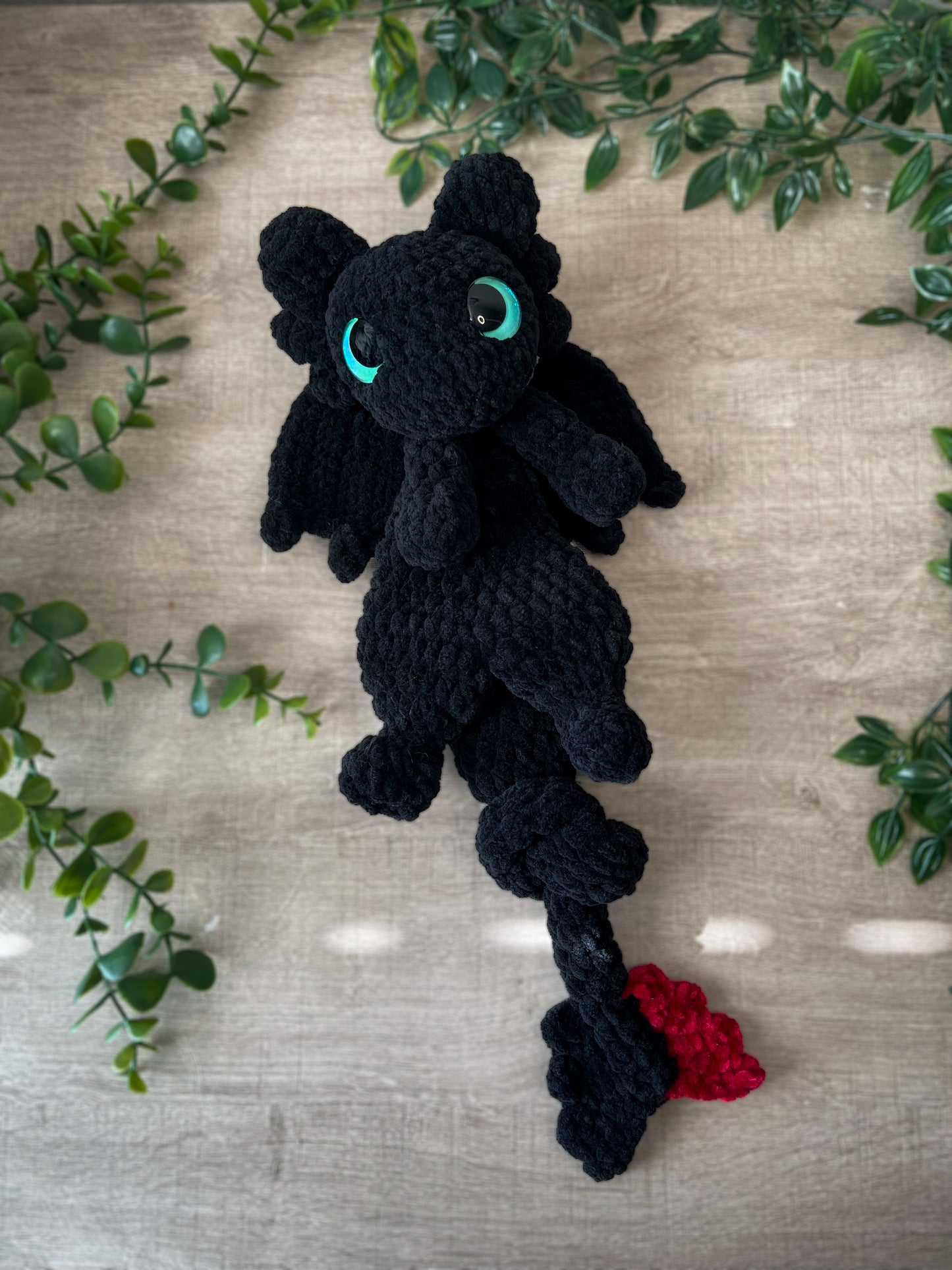 SNUGGLER Version - Nova the Fury Dragon PDF Crochet Pattern