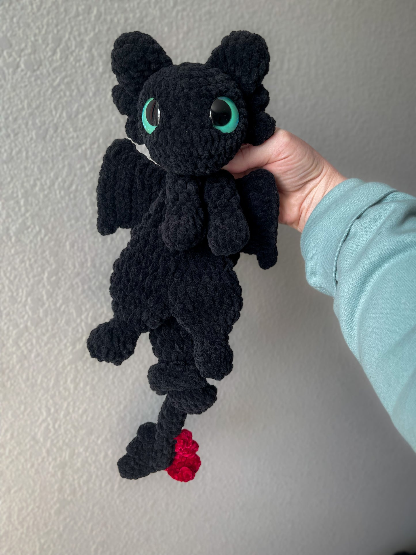 SNUGGLER Version - Nova the Fury Dragon PDF Crochet Pattern