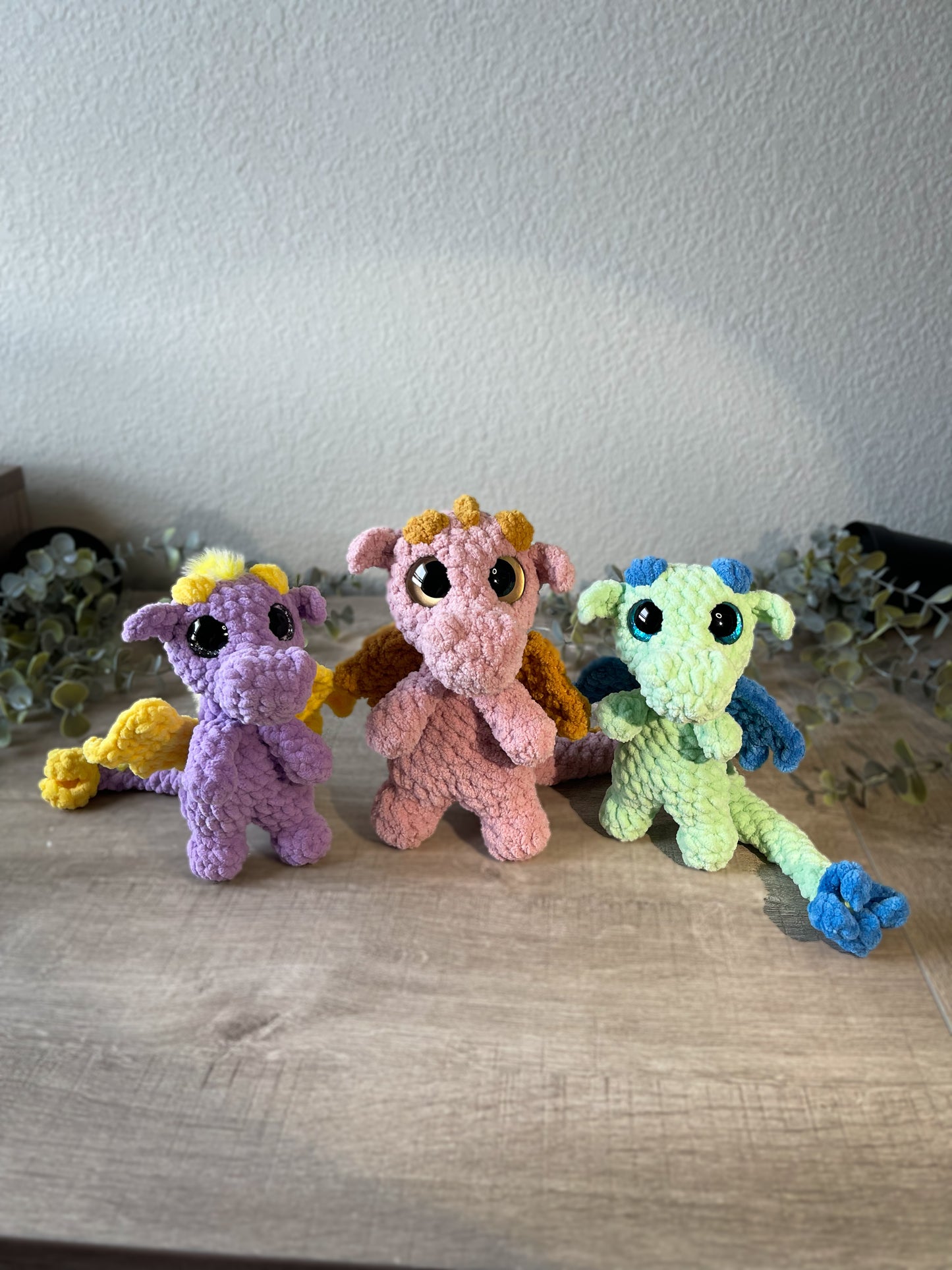 Dash the Mini Dragon PDF Crochet Pattern