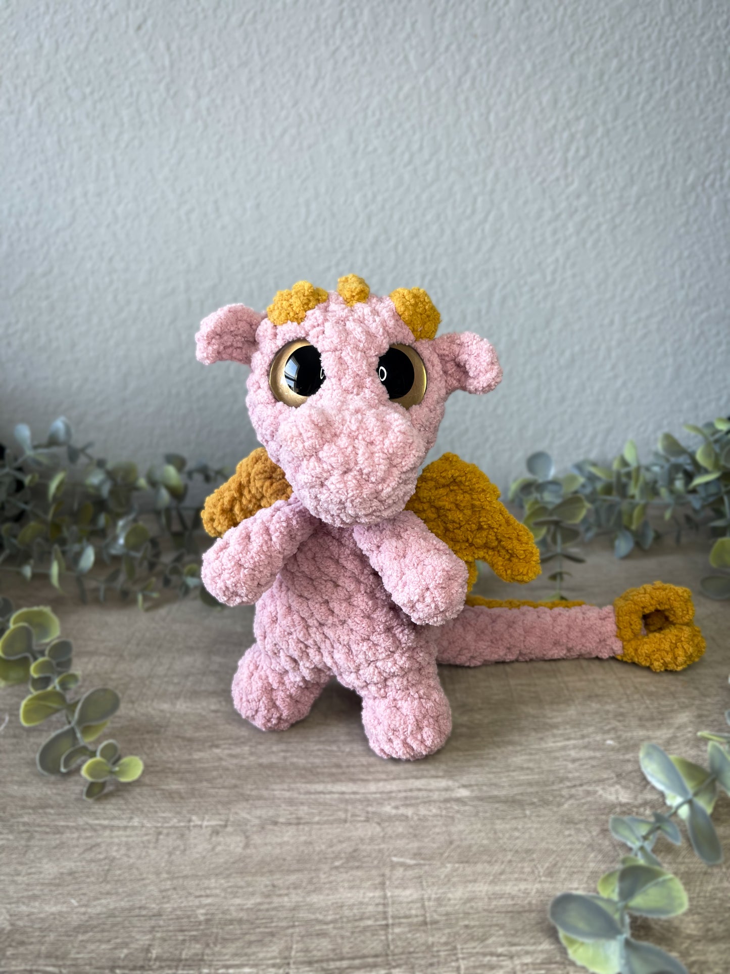 Dash the Mini Dragon PDF Crochet Pattern