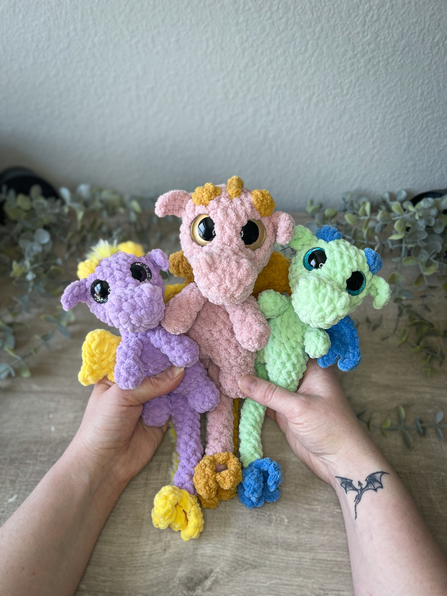 Dash the Mini Dragon PDF Crochet Pattern
