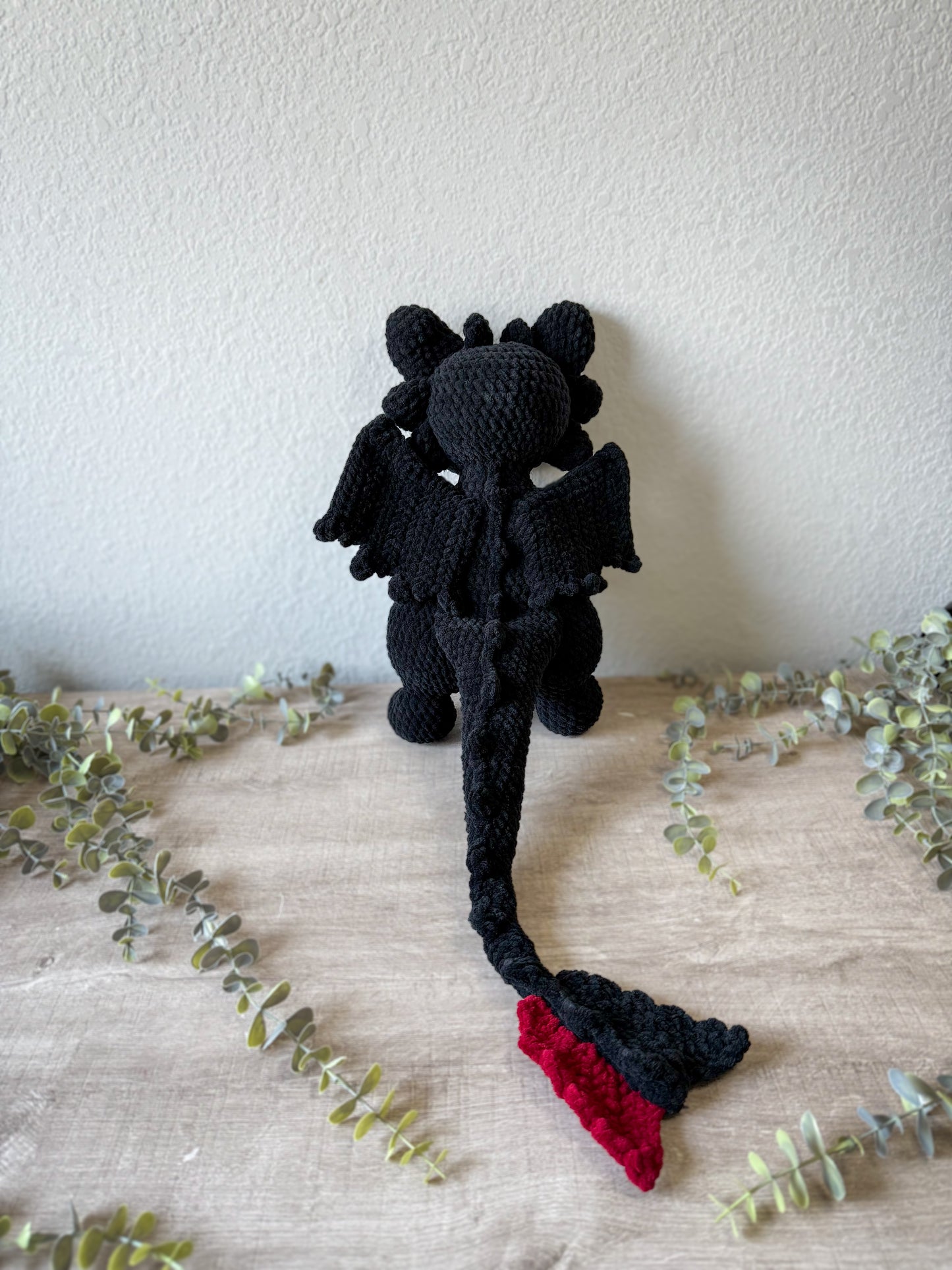 PLUSHIE Version - Supernova the Fury Dragon PDF Crochet Pattern