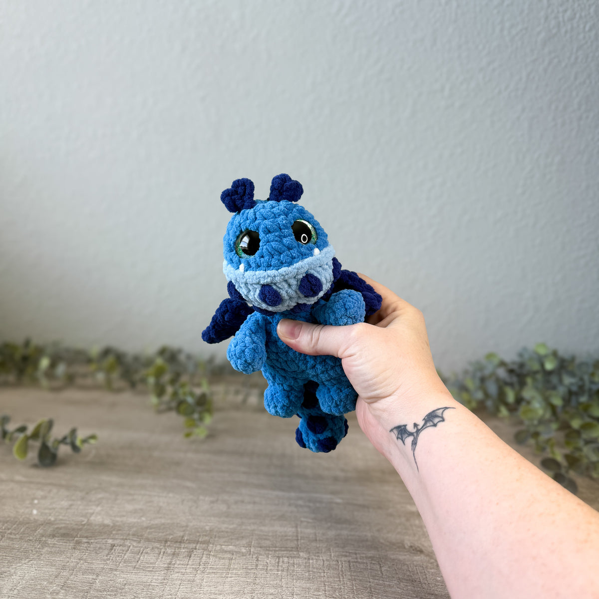 Blueberry the Rock Dragon
