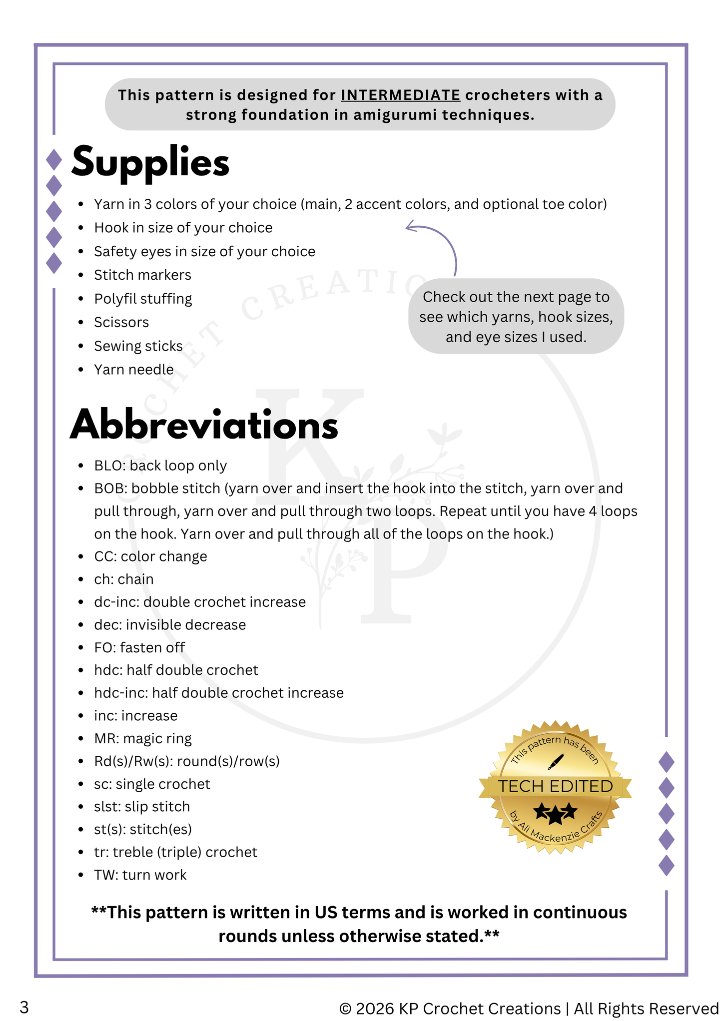 Dilly the Dilophosaurus PDF Crochet Pattern