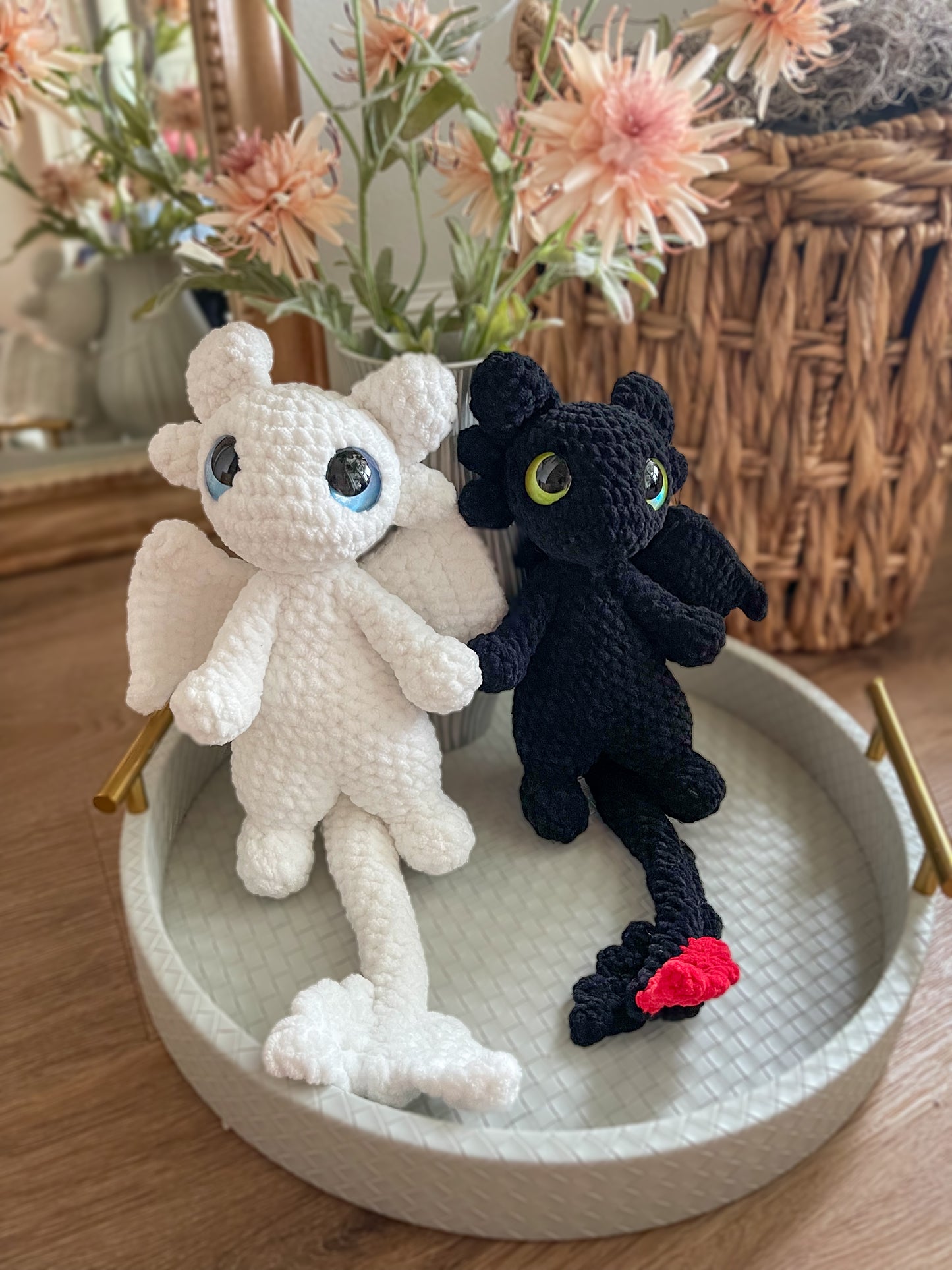 2 Pattern Bundle: Nova the Fury Dragon - Plushie and Snuggler Versions