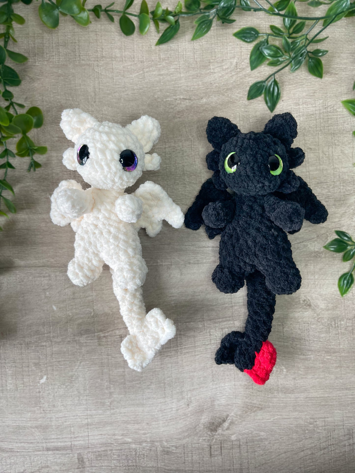 Nyx the Mini Fury Dragon PDF Crochet Pattern
