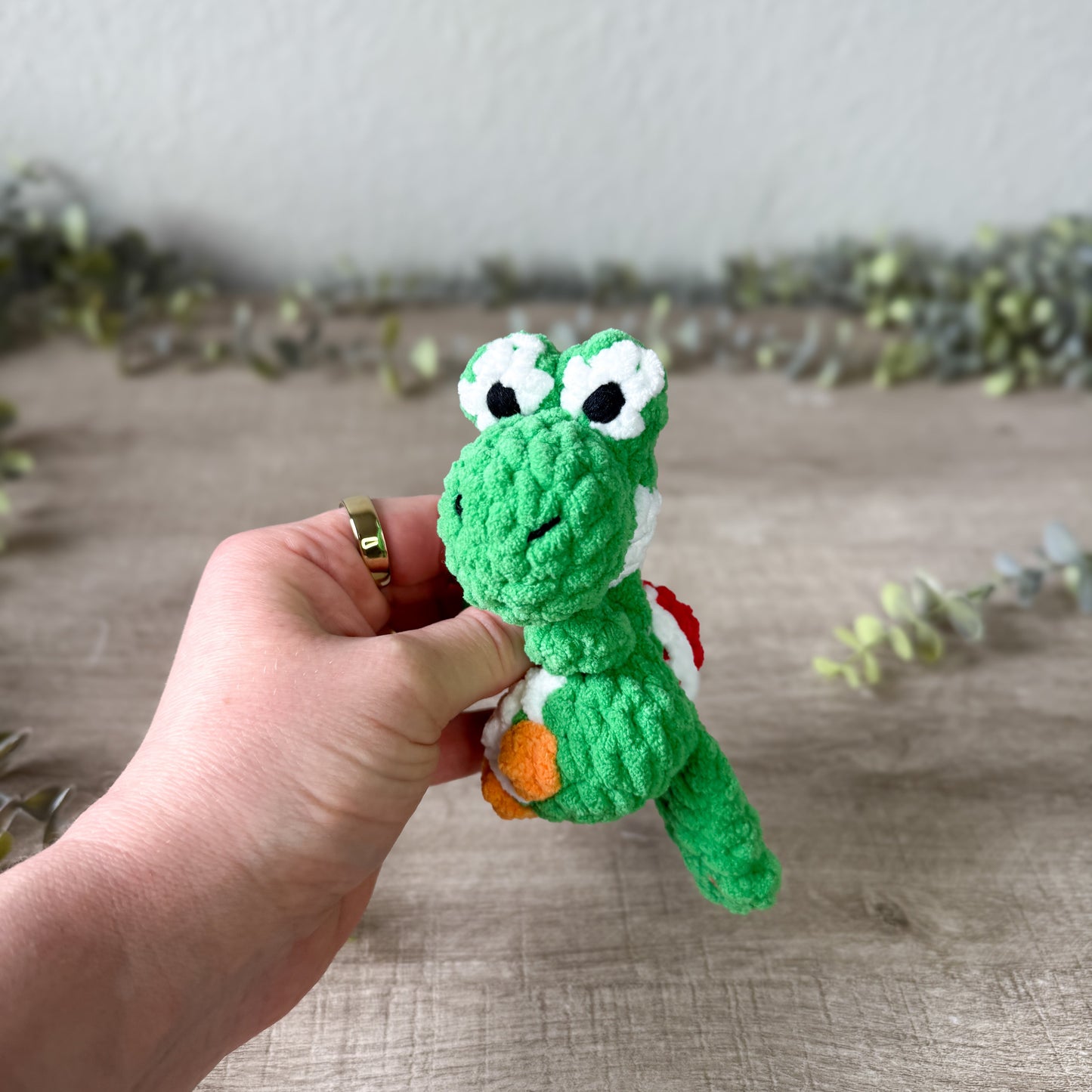 Green Shelled Dino Worry Animal