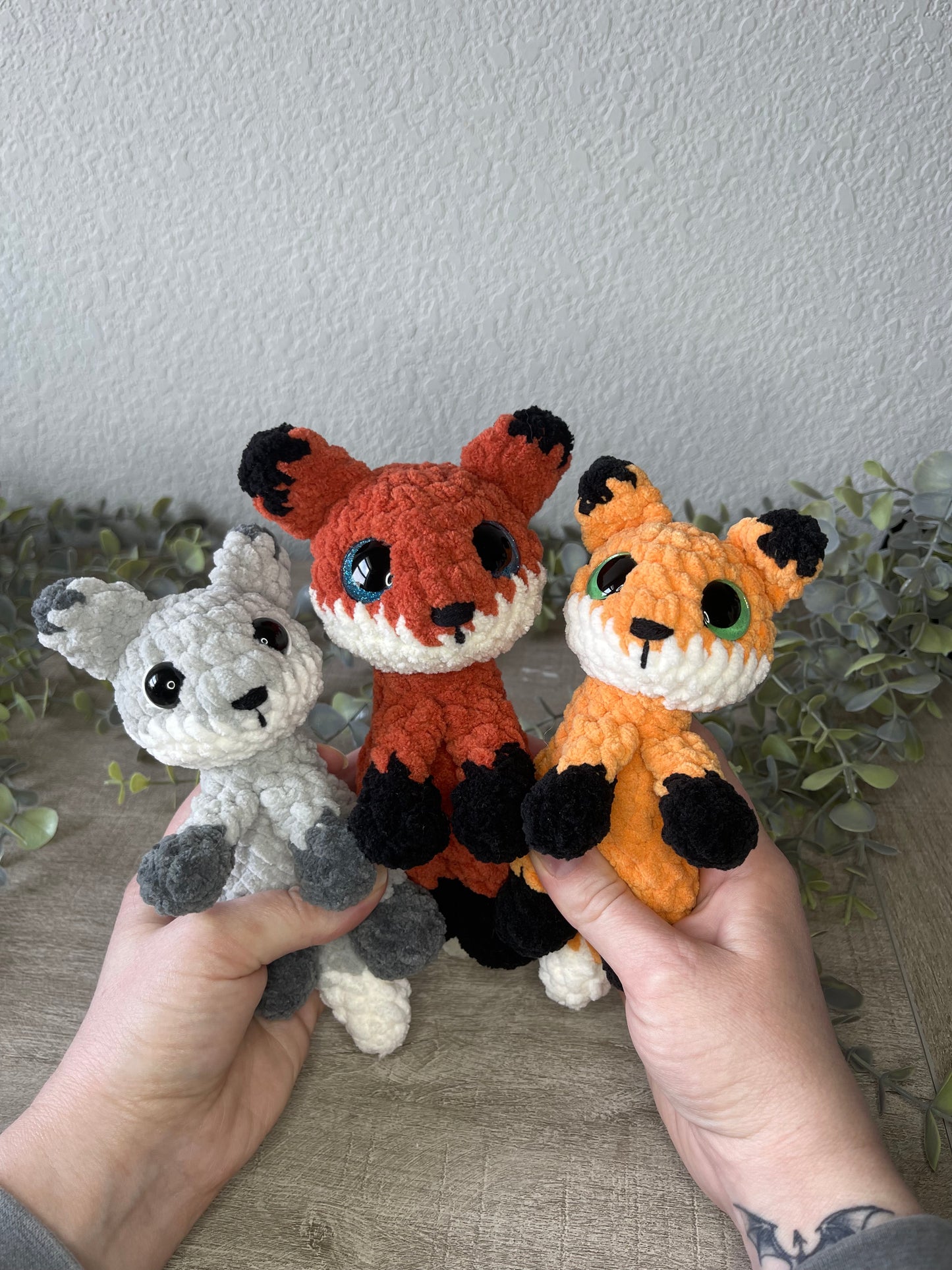 Finley the Mini Fox PDF Crochet Pattern - LOW SEW