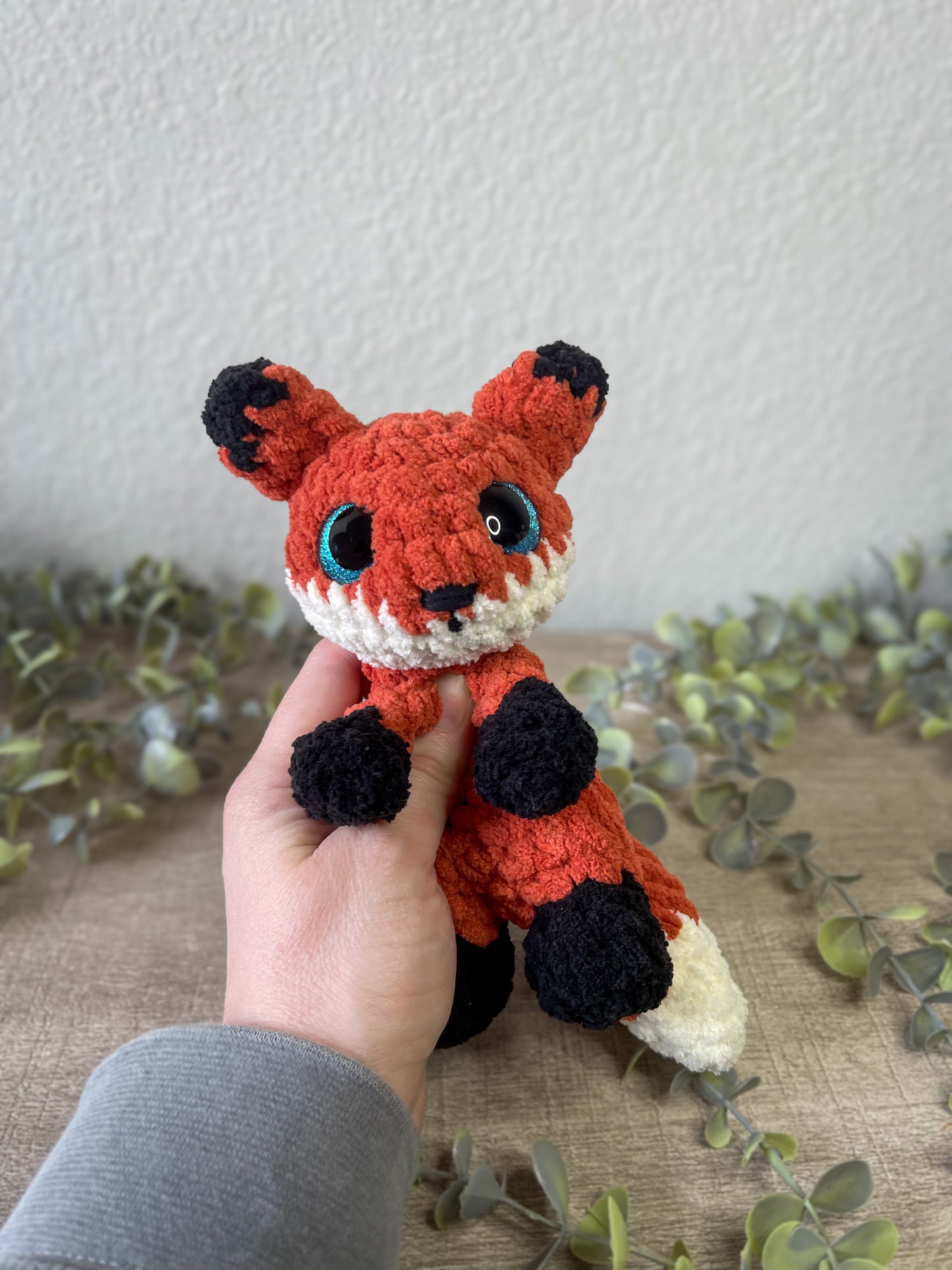 Finley the Mini Fox PDF Crochet Pattern - LOW SEW